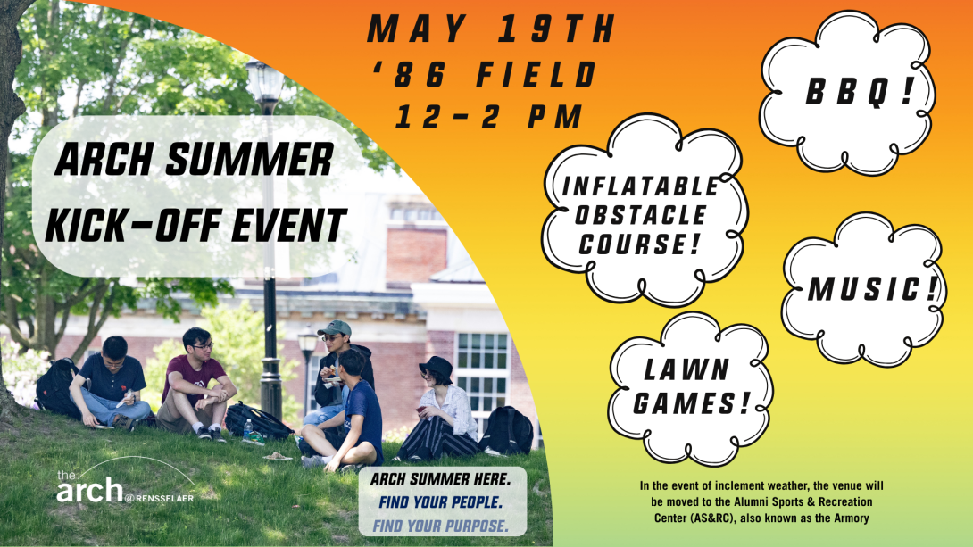 Arch Summer Kick-Off information