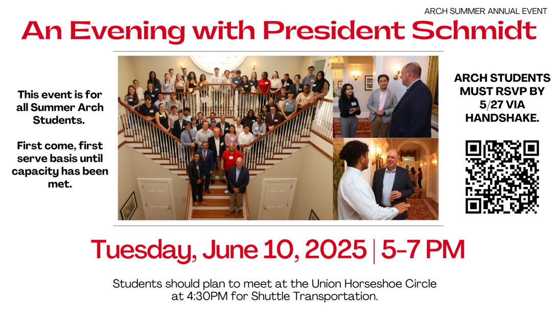 Evening with President Schmidt