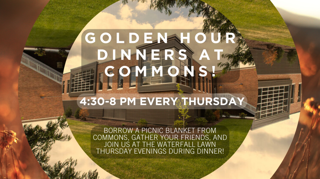 Golden Hour Dinners at Commons | Every Thursday